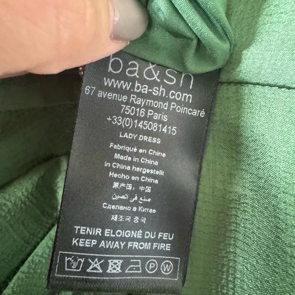 ba&sh
Falla Faux Wrap Mini Dress
Size 1 (ba&sh sizing) small - Picture 10 of 13